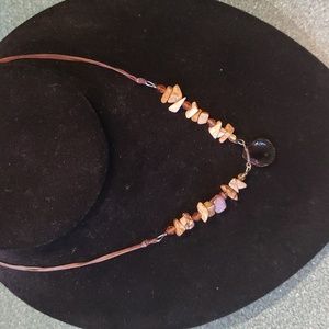 Express signed necklace